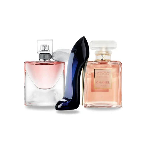 La Vie Est Belle, Carolina Herrera Good Girl, Chanel Coco Mademoiselle 100ml